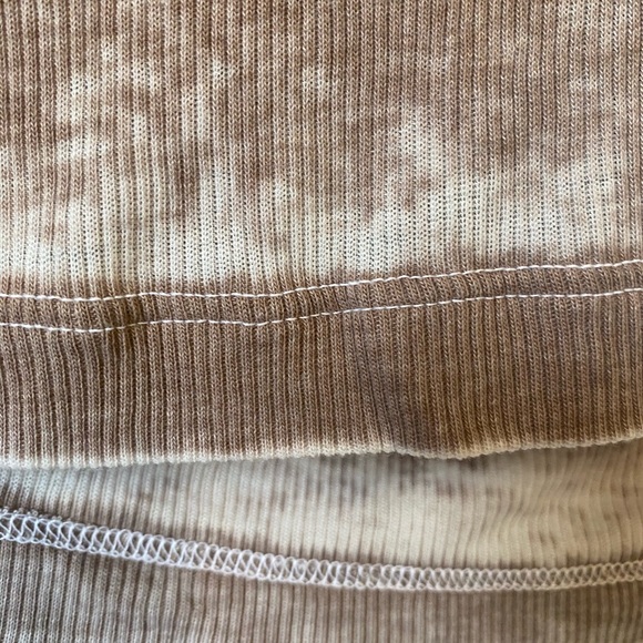 Chaser Open Back Distressed Long Sleeve Shirt Set - Picture 4 of 9